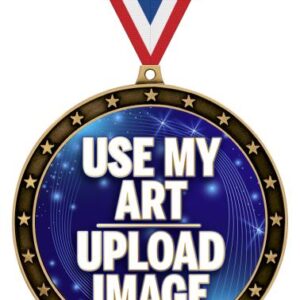 4″ Universe Star Insert Medal