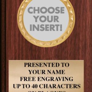 Vertical Insert Plaques