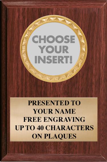 Vertical Insert Plaques